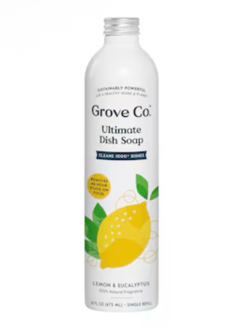 Grove Co. Ultimate Dish Soap Refill - Lemon & Eucalyptus - 16oz